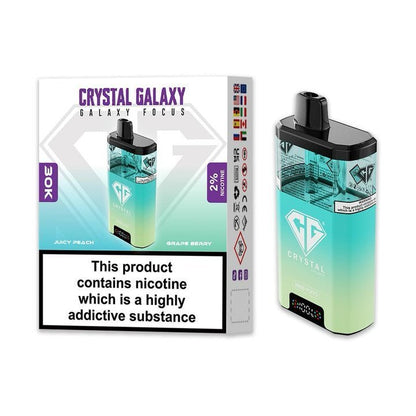 Crystal Galaxy Focus 30k Prefilled Pod Kit Box of 5