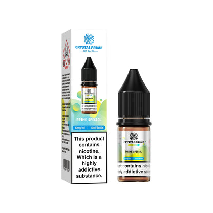 Crystal Prime Nic Salts 10mg 20mg - Pack of 10