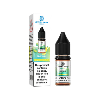Crystal Prime Nic Salts 10mg 20mg - Pack of 10