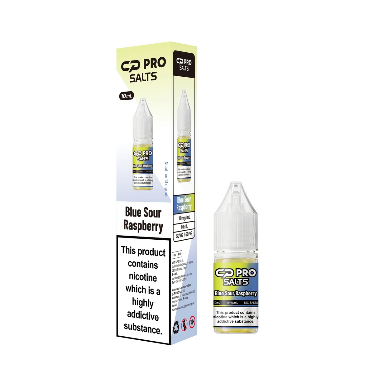 Crystal Pro CP Pro Nic Salt - Box of 10 - 10mg & 20mg
