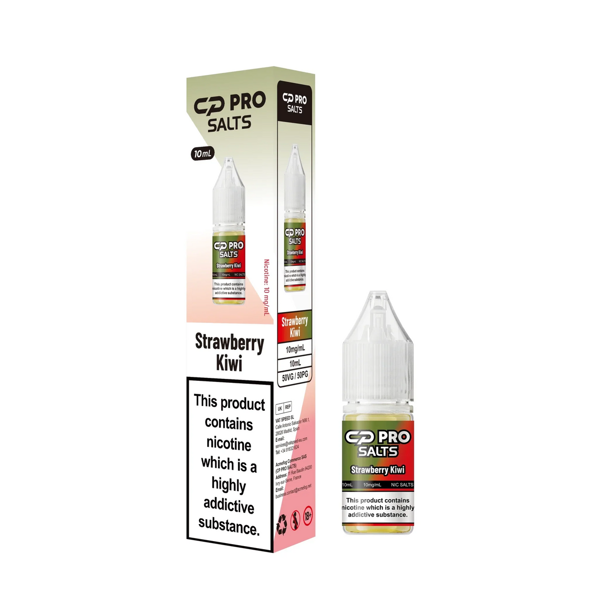 Crystal Pro CP Pro Nic Salt - Box of 10 - 10mg & 20mg