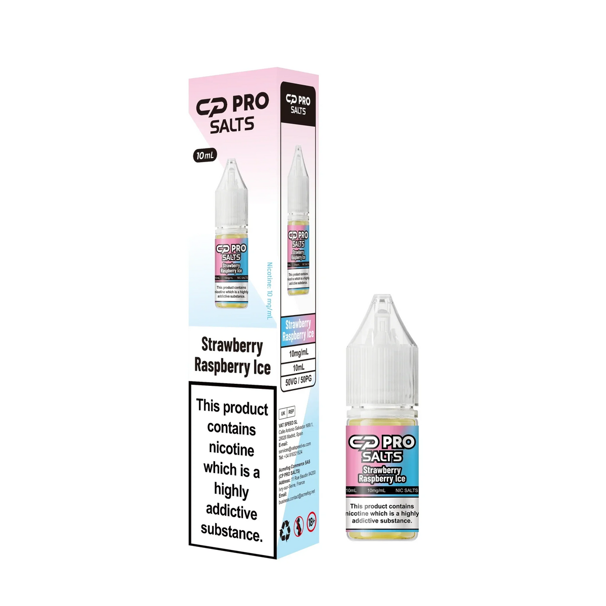 Crystal Pro CP Pro Nic Salt - Box of 10 - 10mg & 20mg