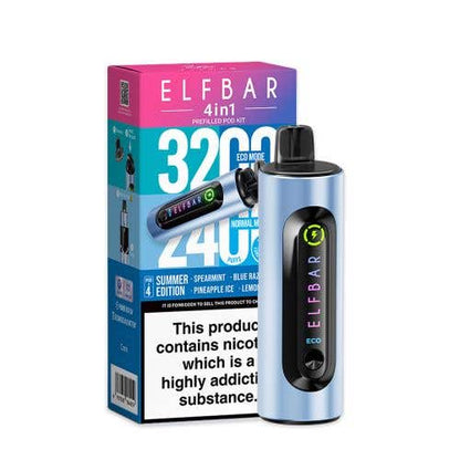 Elf Bar 4-in-1 3200 Prefilled Pod Kit (Box of 5)