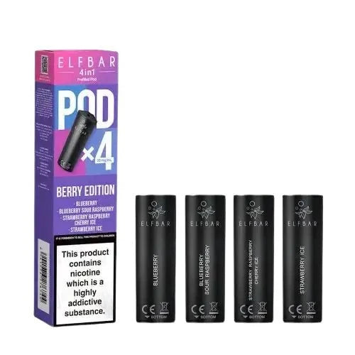 Elf Bar 4IN1 3200 Prefilled Pod Refills (Box Of 10)