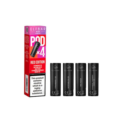 Elf Bar 4IN1 3200 Prefilled Pod Refills (Box Of 10)