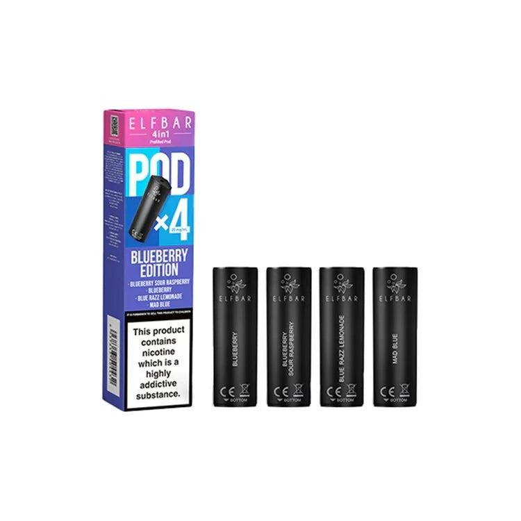 Elf Bar 4IN1 3200 Prefilled Pod Refills (Box Of 10)