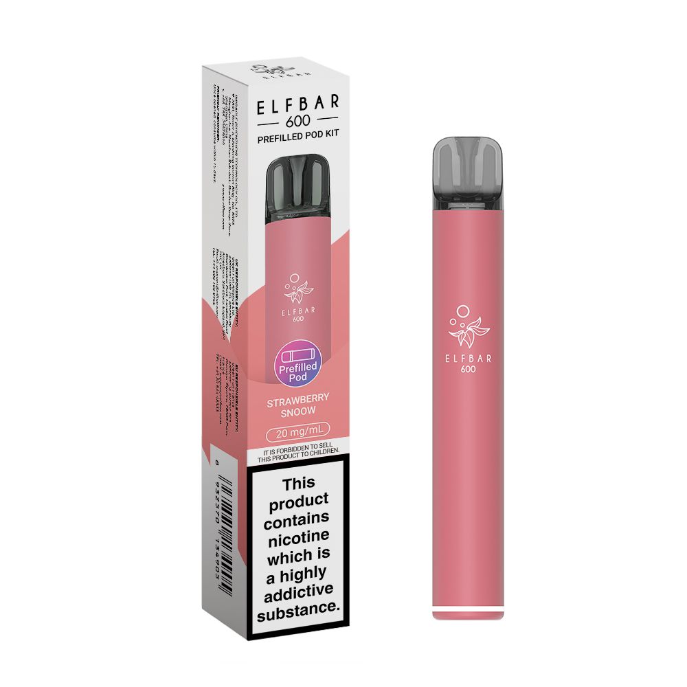 Elf Bar 600 Prefilled Kit (Box of 10)