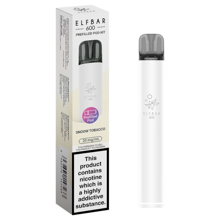 Elf Bar 600 Prefilled Kit (Box of 10)