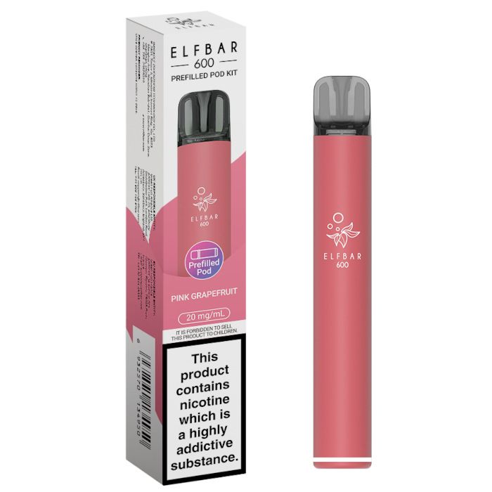 Elf Bar 600 Prefilled Kit (Box of 10)