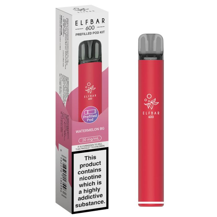 Elf Bar 600 Prefilled Kit (Box of 10)
