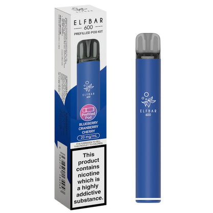 Elf Bar 600 Prefilled Kit (Box of 10)