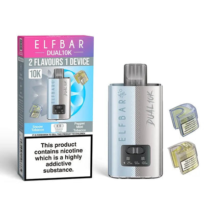 Elf Bar Dual 10K Disposable 2 in 1 Vape Pack of 5