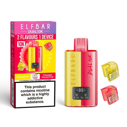 Elf Bar Dual 10K Disposable 2 in 1 Vape Pack of 5