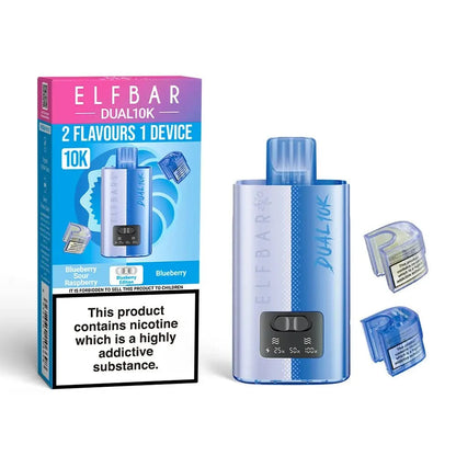 Elf Bar Dual 10K Disposable 2 in 1 Vape Pack of 5