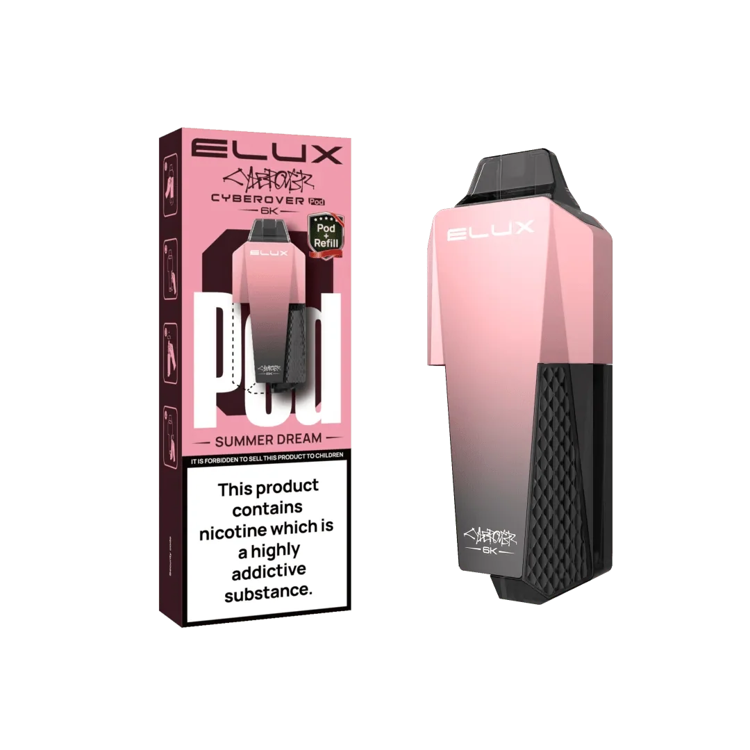 Elux Cyberover 6000 Prefilled Pods - Box of 5