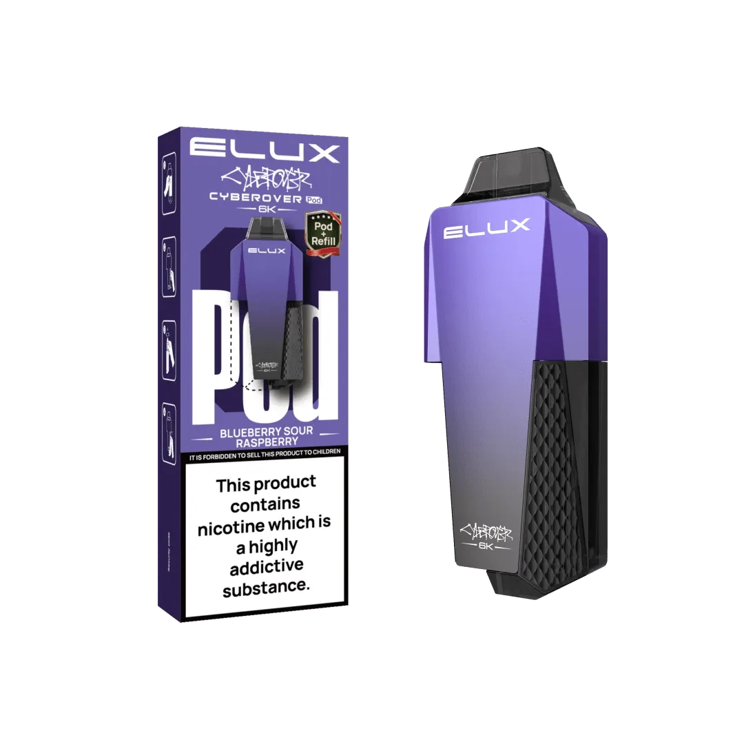 Elux Cyberover 6000 Prefilled Pods - Box of 5