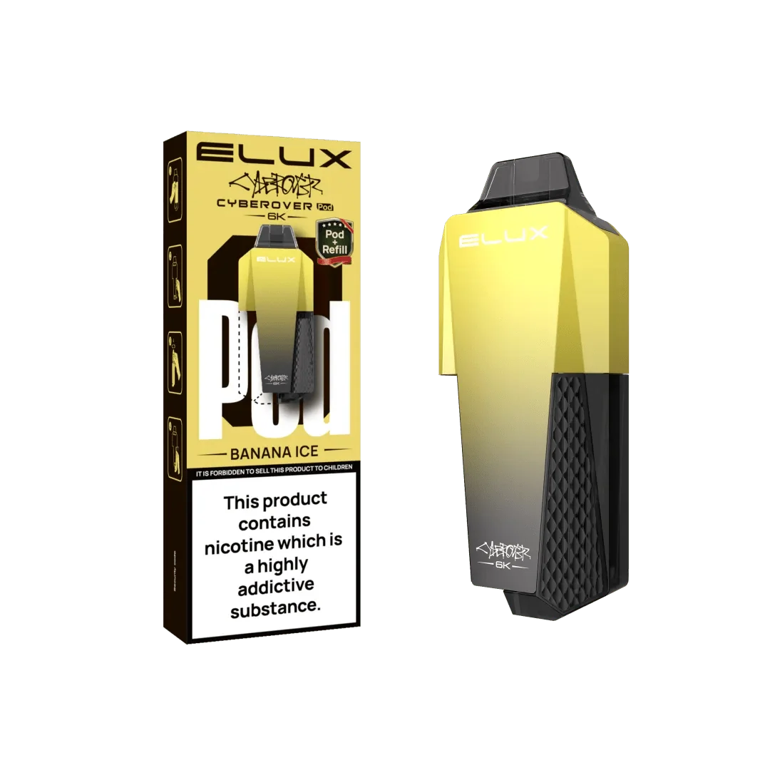 Elux Cyberover 6000 Prefilled Pods - Box of 5