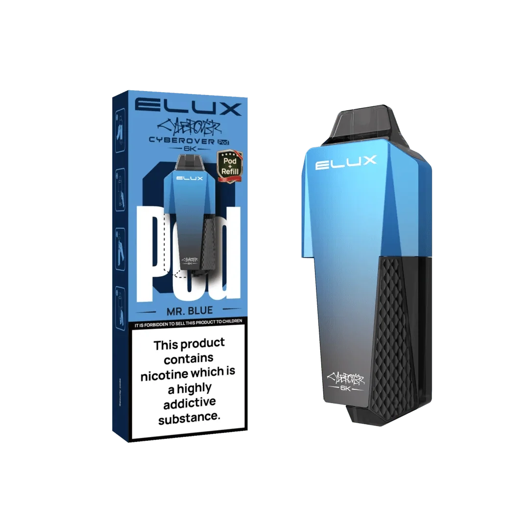 Elux Cyberover 6000 Prefilled Pods - Box of 5
