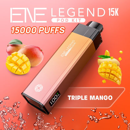 Elux ENE Legend 15k Pod Vape Kit (Pack of 5)