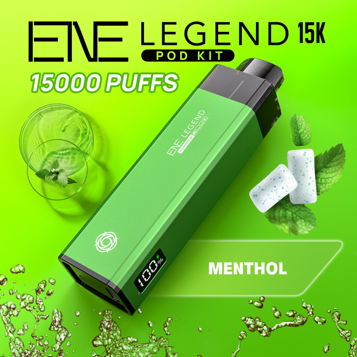Elux ENE Legend 15k Pod Vape Kit (Pack of 5)