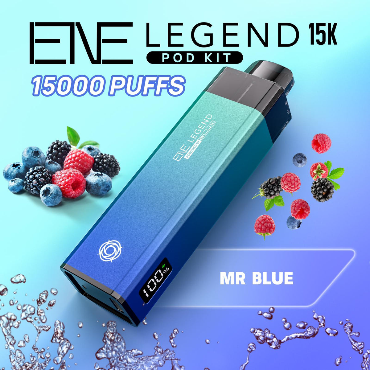 Elux ENE Legend 15k Pod Vape Kit (Pack of 5)