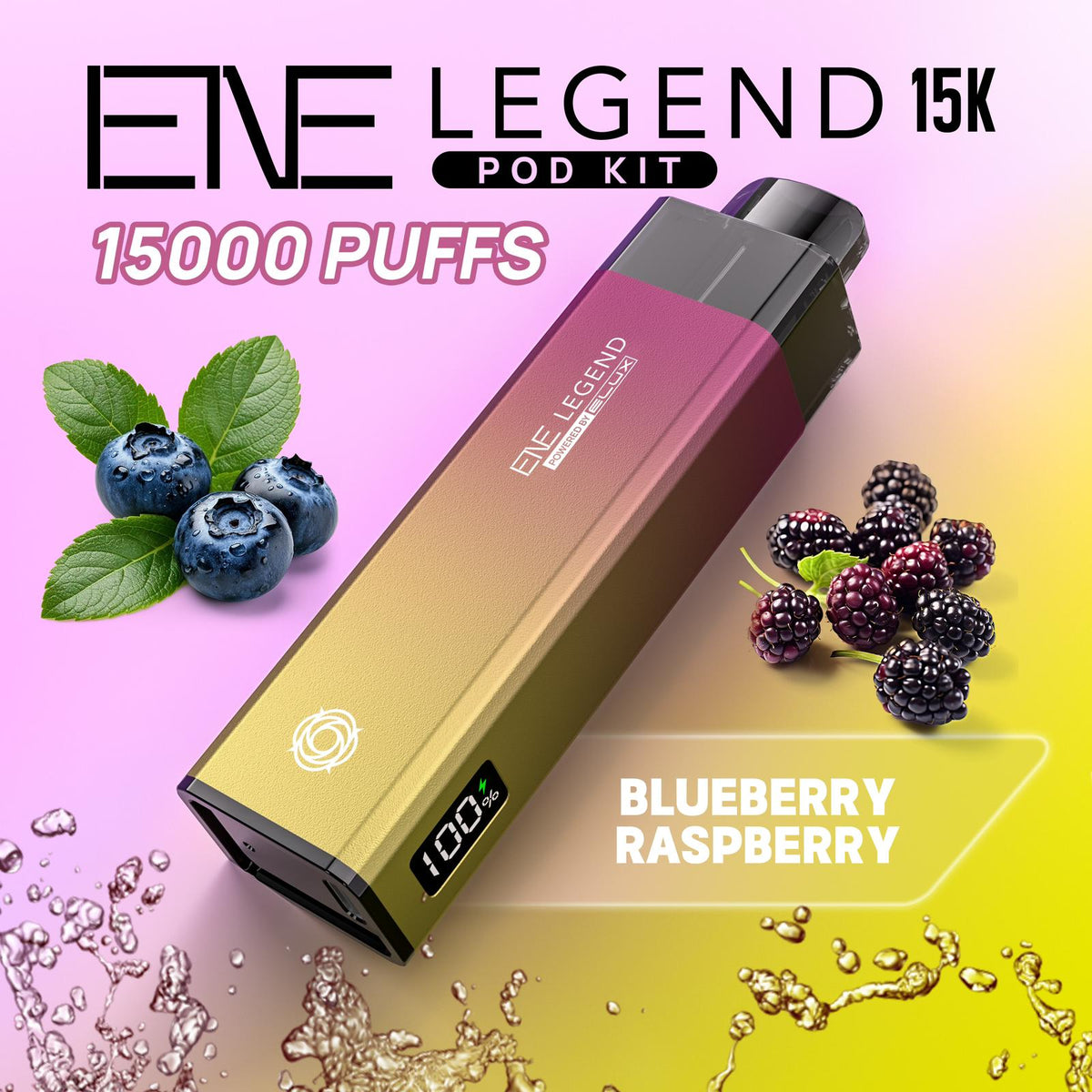 Elux ENE Legend 15k Pod Vape Kit (Pack of 5)