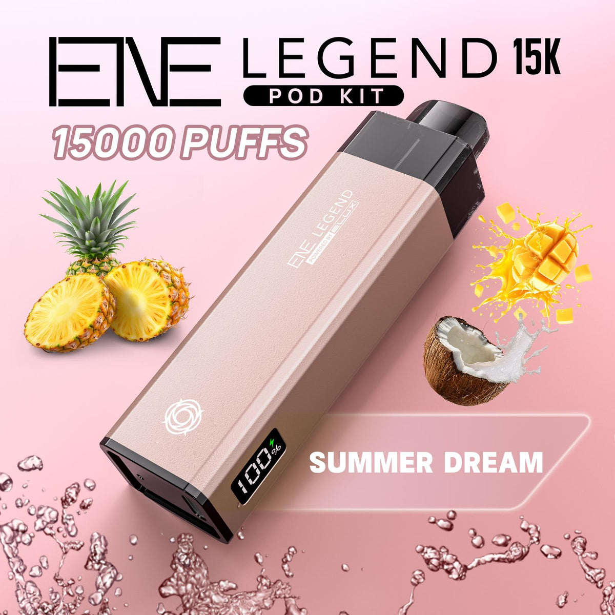 Elux ENE Legend 15k Pod Vape Kit (Pack of 5)
