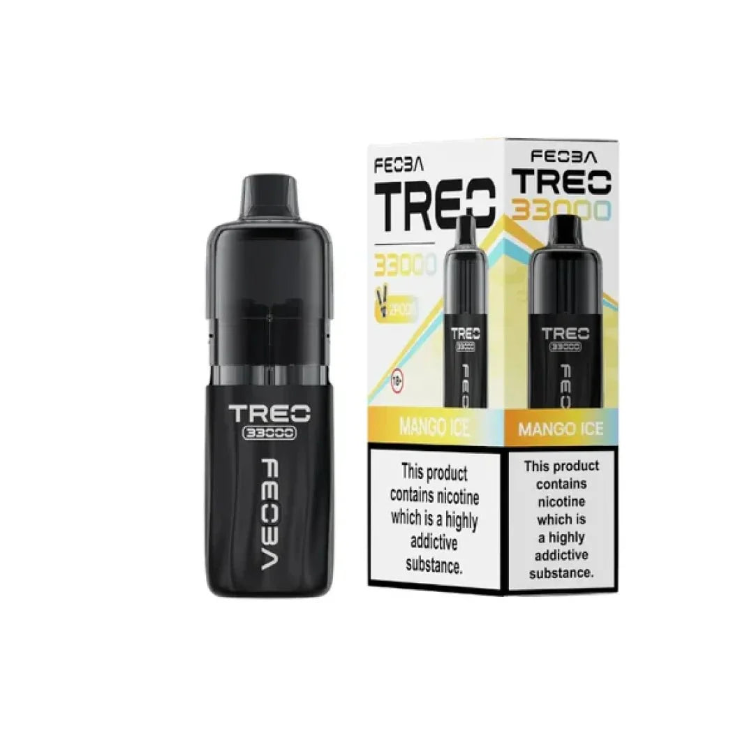 Feoba Treo 33k Prefilled Pod Vape Kit Box of 5