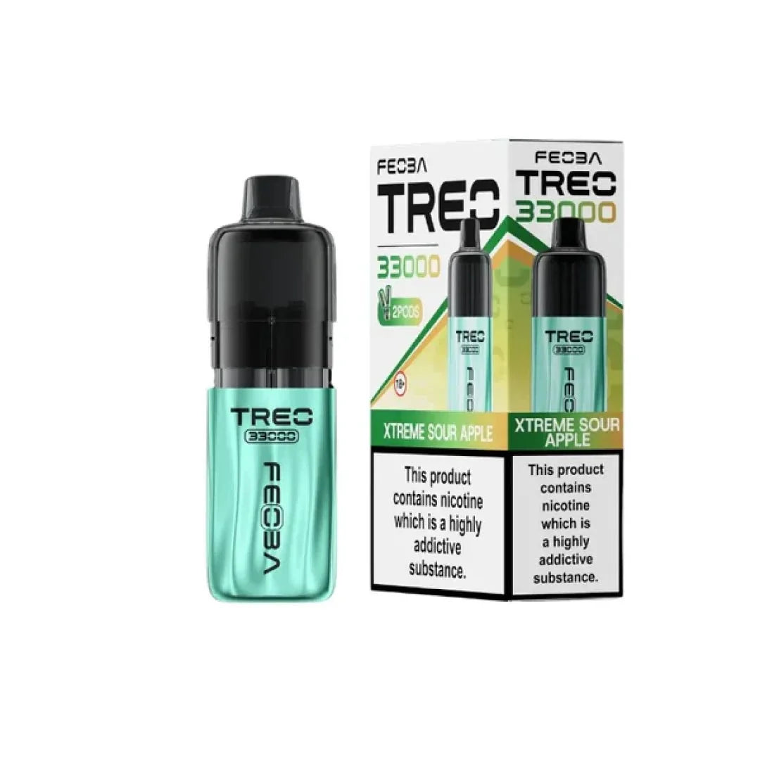 Feoba Treo 33k Prefilled Pod Vape Kit Box of 5