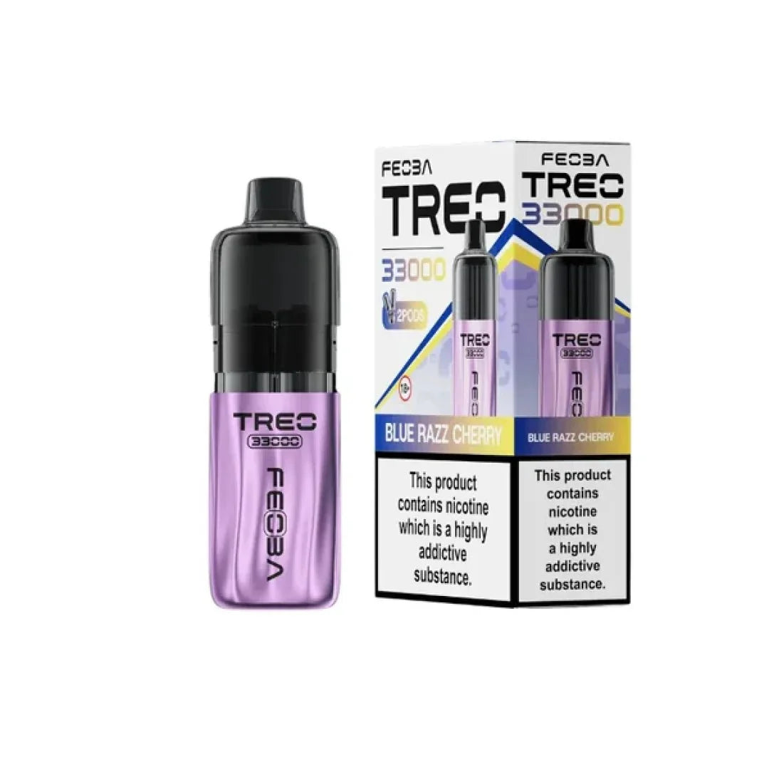 Feoba Treo 33k Prefilled Pod Vape Kit Box of 5
