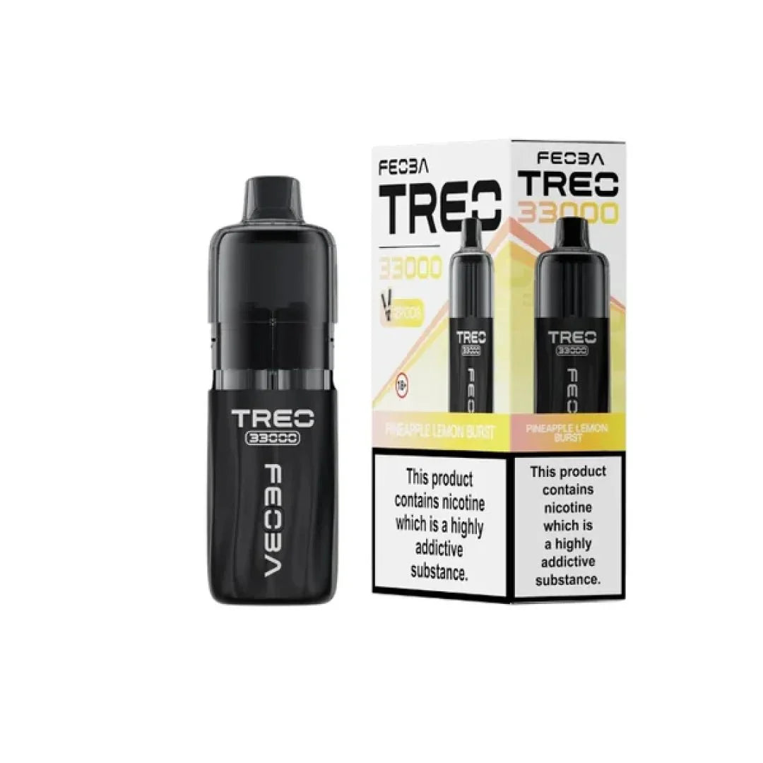 Feoba Treo 33k Prefilled Pod Vape Kit Box of 5