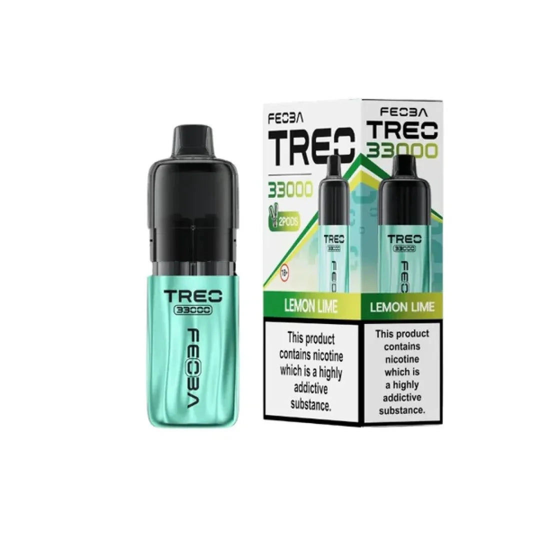 Feoba Treo 33k Prefilled Pod Vape Kit Box of 5