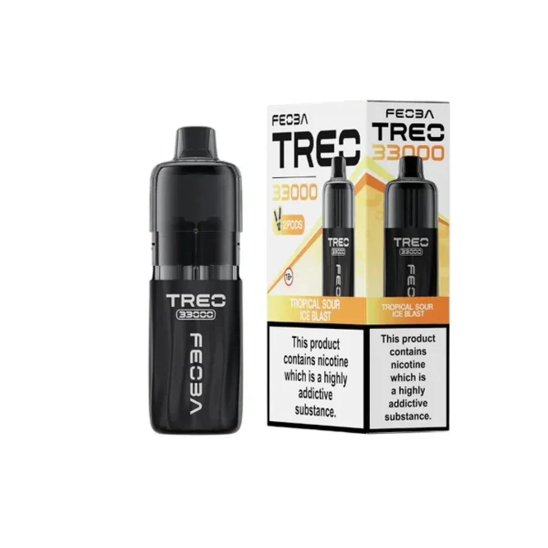 Feoba Treo 33k Prefilled Pod Vape Kit Box of 5