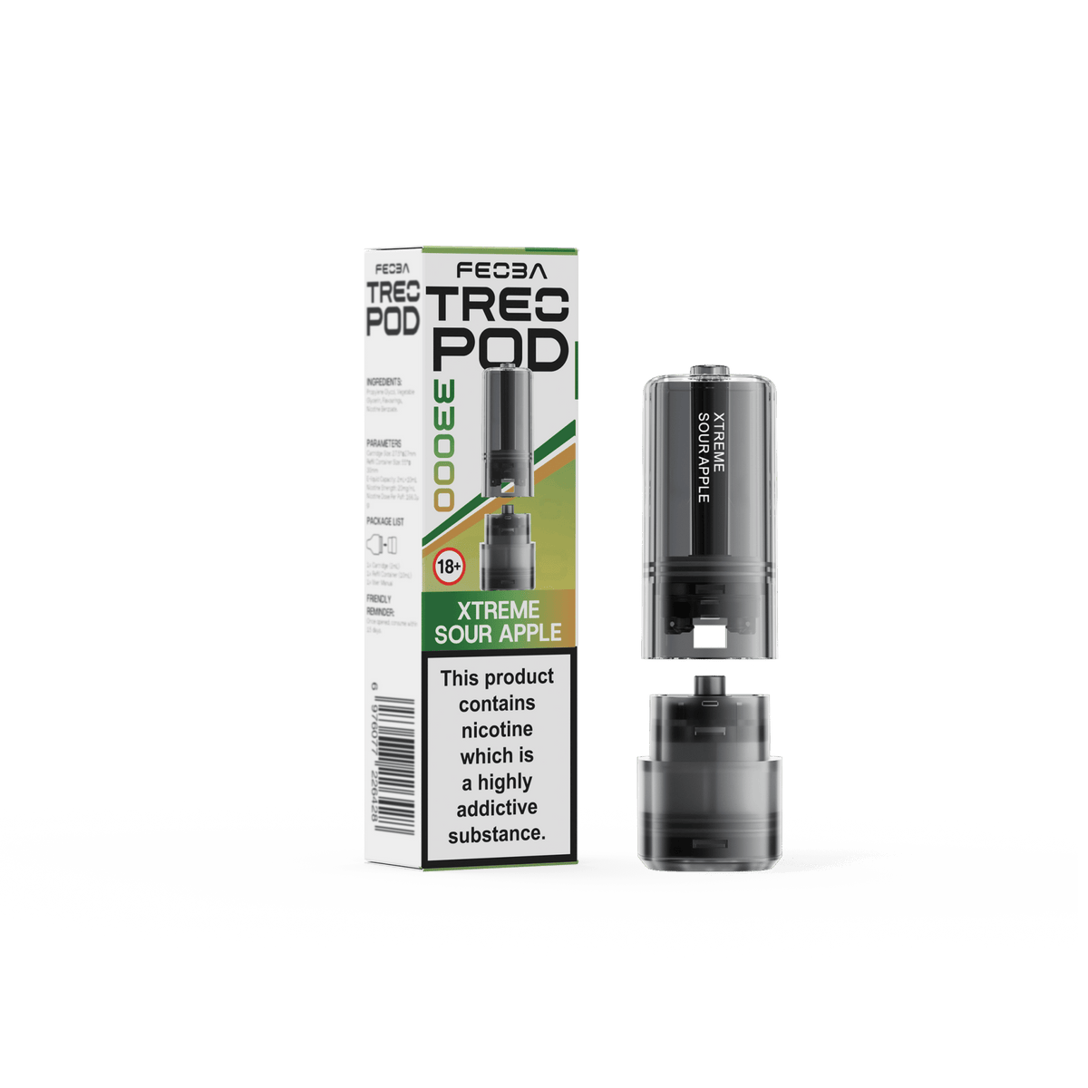 Feoba Treo 33k Replacement Pods Box of 5