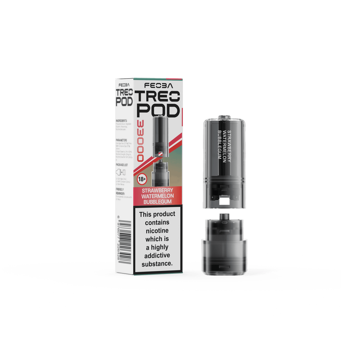Feoba Treo 33k Replacement Pods Box of 5