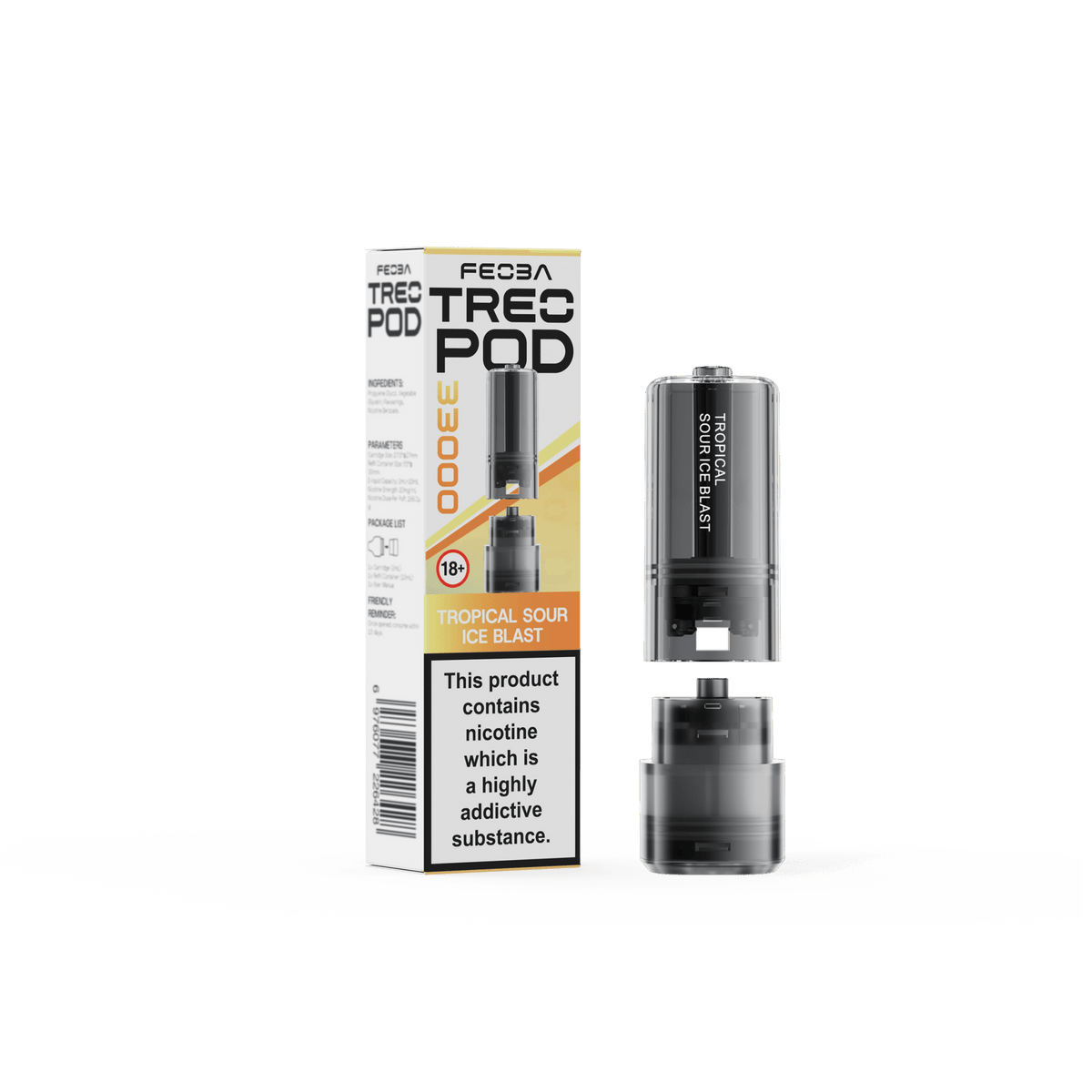 Feoba Treo 33k Replacement Pods Box of 5