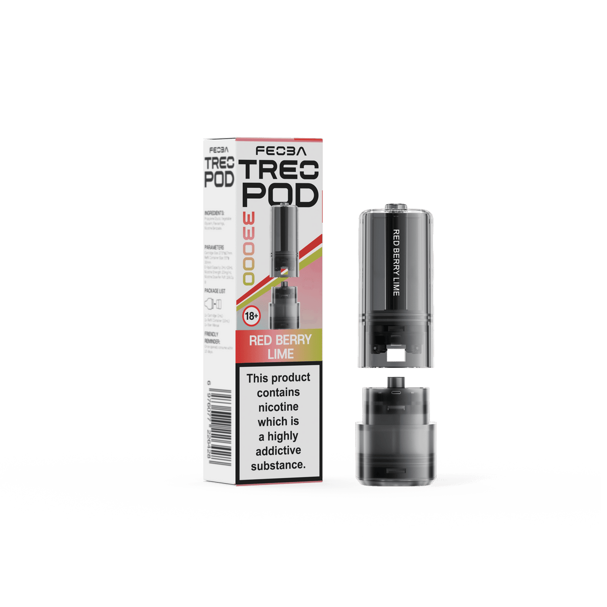 Feoba Treo 33k Replacement Pods Box of 5