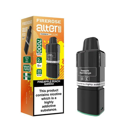 Firerose Alter 7000 Prefilled Pods Refill - Box of 5