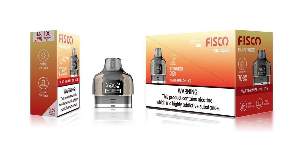 Fisco Point Pro 7000 Replacement Pods Pack of 5