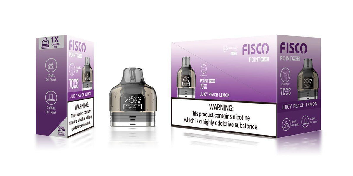 Fisco Point Pro 7000 Replacement Pods Pack of 5