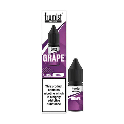 Frumist Bar Salt Nic Salts 10ml E-Liquid box of 10