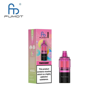 Fumot RandM Tornado T7000 Prefilled Refill Pods | Box Of 5