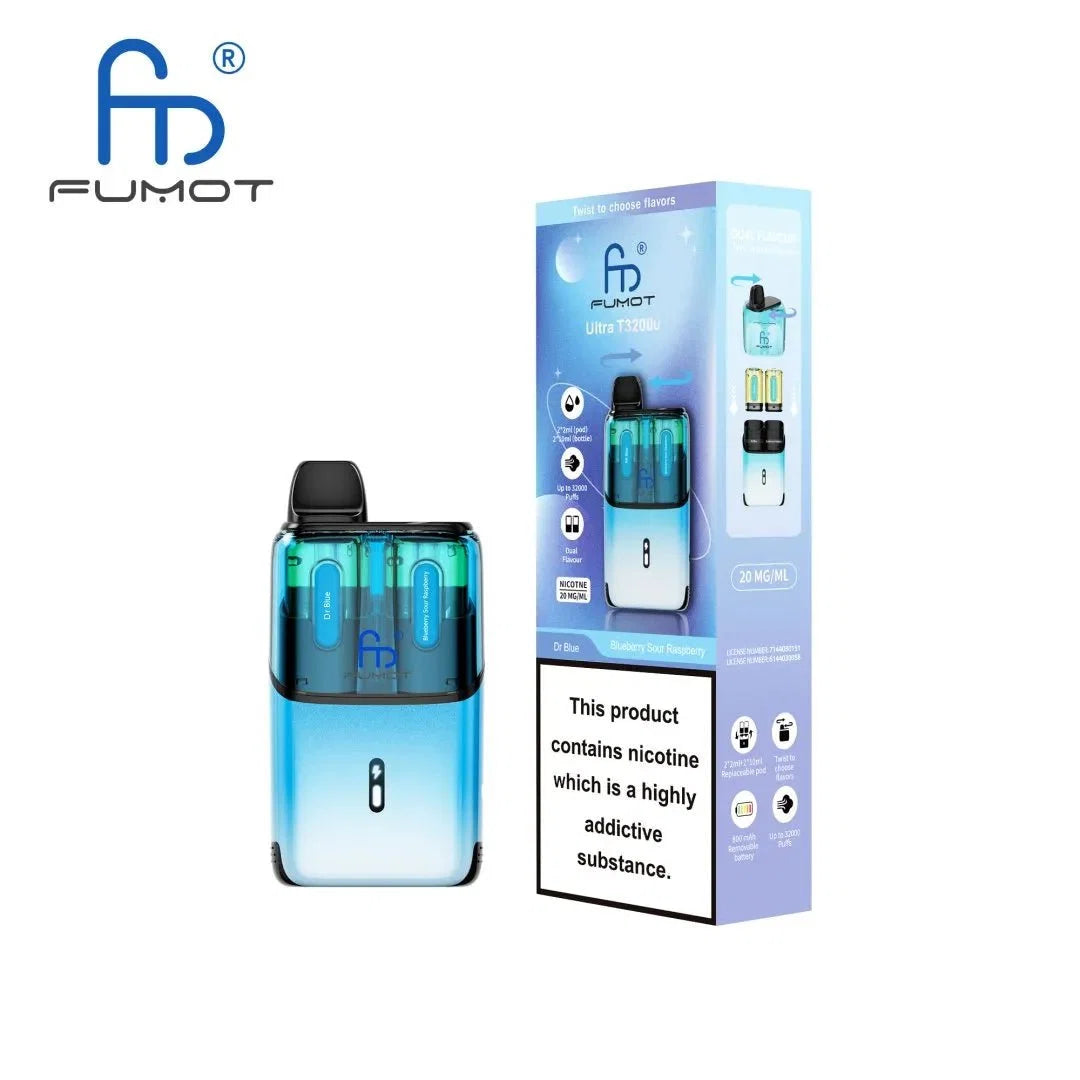 Fumot R&M T32,000 Ultra Prefilled Pod Vape Kit  (Box Of 5)