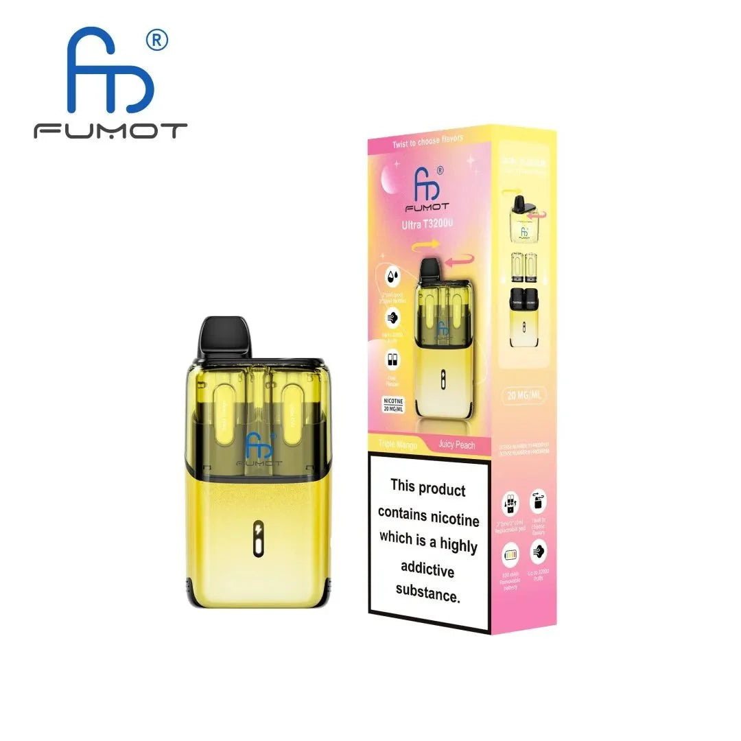 Fumot R&M T32,000 Ultra Prefilled Pod Vape Kit  (Box Of 5)