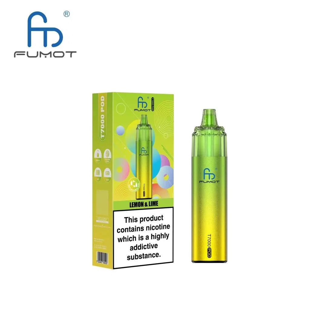 Fumot R&M Tornado T7000 Prefilled Pod Vape Kit (Box Of 5)