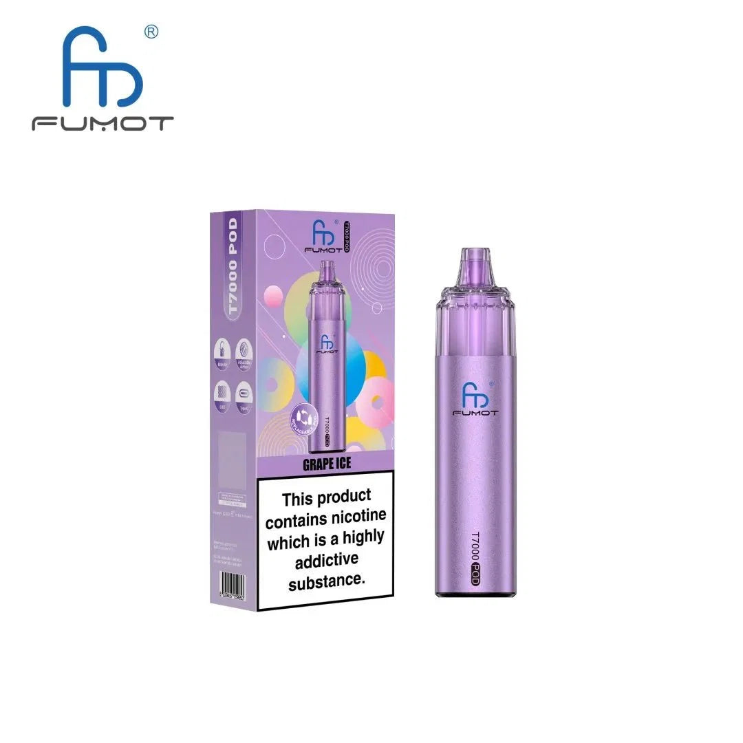 Fumot R&M Tornado T7000 Prefilled Pod Vape Kit (Box Of 5)
