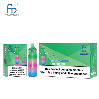 Fumot T9000 Prefilled Pod Kit Box of 5