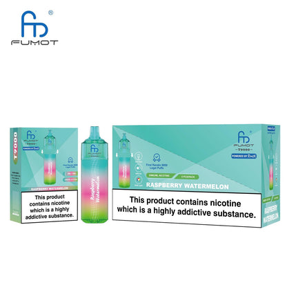 Fumot T9000 Prefilled Pod Kit Box of 5