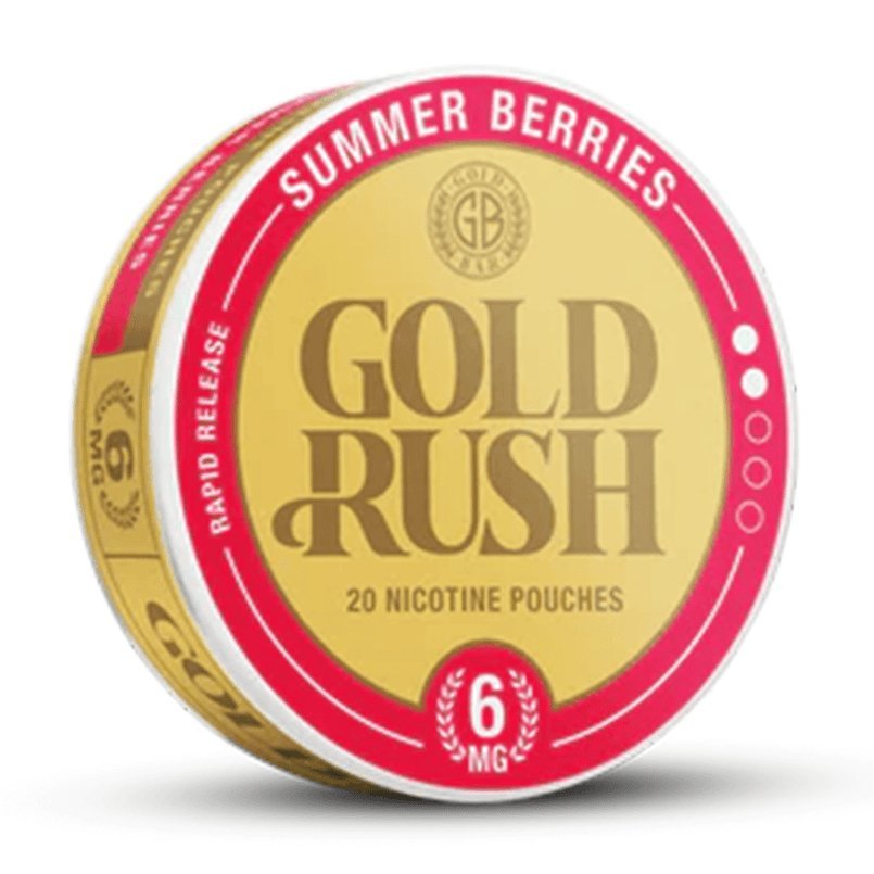Gold Bar Gold Rush Nicotine Pouches Pack of 10