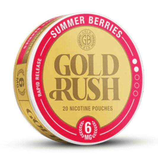 Gold Bar Gold Rush Nicotine Pouches Pack of 10